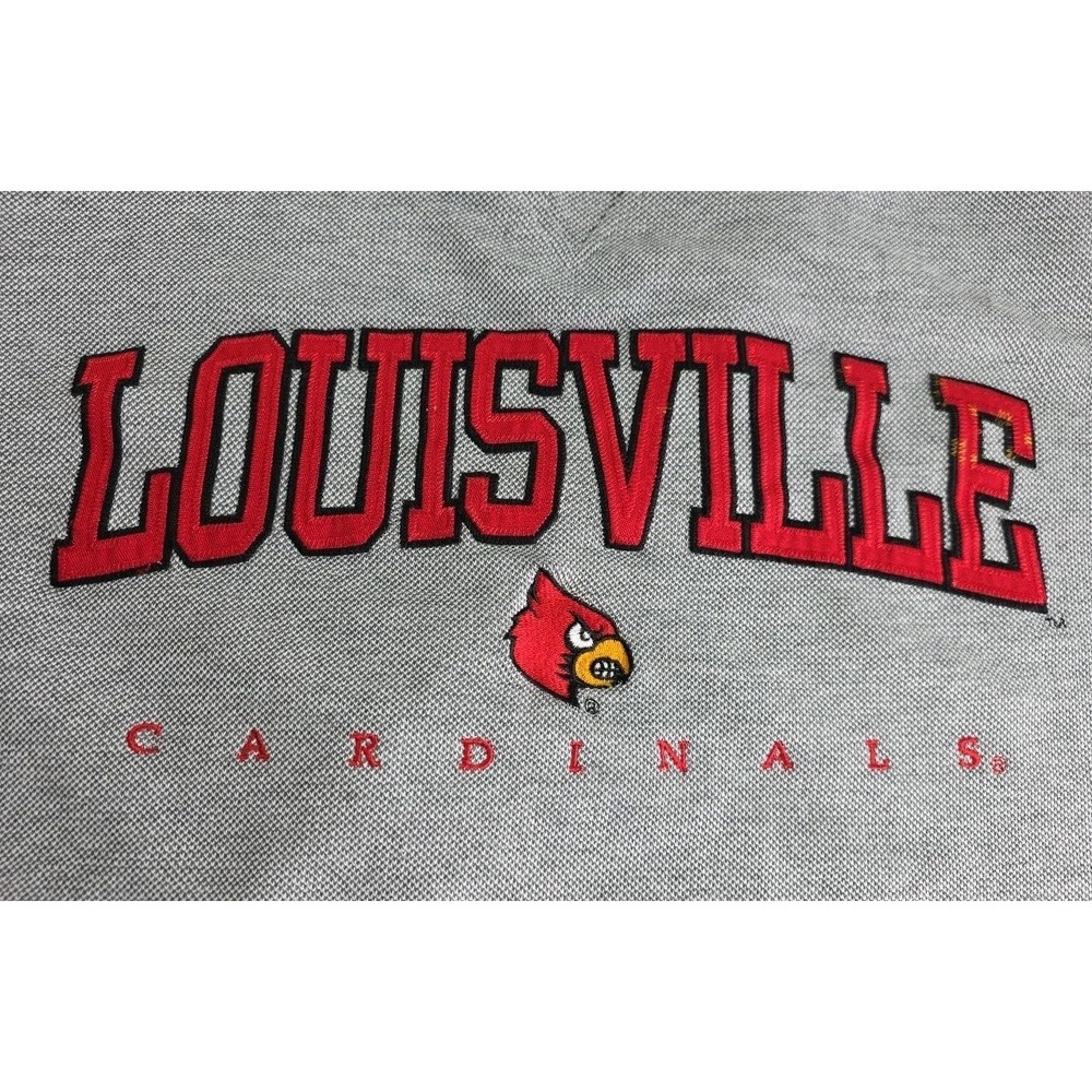 Vintage Cadre Athletic LOUISVILLE University CARDINALS Crewneck SWEATSHIRT 2XL
